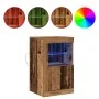 Aparador con Luces LED Madera Vieja 41x37x67 cm | Foro24.es | Tu tienda online para hogar, jardín y más Foro24.es