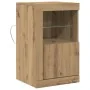 Consola con luces LED Roble Artisan 41x37x67 cm | Foro24.es | Tu tienda online para hogar, jardín y más Foro24.es