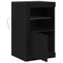 Sideboard con luces LED Roble Negro 41x37x67 cm | Foro24.es | Tu tienda online para hogar, jardín y más Foro24.es