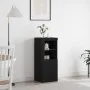 Sideboard con luces LED Negro Roble 41x37x100 cm by , Sideboards - Ref: Foro24-863026, Price: 81,02 €, Discount: -5%%