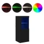 Sideboard con luces LED Negro Roble 41x37x100 cm by , Sideboards - Ref: Foro24-863026, Price: 81,02 €, Discount: -5%%