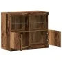 Aparador con Luces LED Madera Vieja 81x37x67 cm | Foro24.es | Tu tienda online para hogar, jardín y más Foro24.es