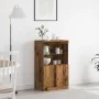 Aparador con Luces LED Madera Vieja 60x37x100 cm | Foro24.es | Tu tienda online para hogar, jardín y más Foro24.es