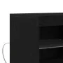 Aparador con Luces LED Roble Negro 81x37x67 cm | Foro24.es | Tu tienda online para hogar, jardín y más Foro24.es