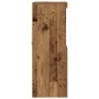 Aparador con Luces LED Madera Vieja 60x37x100 cm | Foro24.es | Tu tienda online para hogar, jardín y más Foro24.es