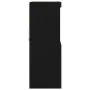 aparador con luces LED roble negro 60x37x100 cm | Foro24.es | Tu tienda online para hogar, jardín y más Foro24.es