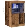 Aparador con Luces LED Madera Vieja 41x37x67 cm | Foro24.es | Tu tienda online para hogar, jardín y más Foro24.es