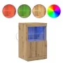 Aparador con Luces LED Roble Artesanal 41x37x67 cm | Foro24.es | Tu tienda online para hogar, jardín y más Foro24.es