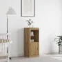 Aparador con Luces LED Roble Artesanal 41x37x100 cm | Foro24.es | Tu tienda online para hogar, jardín y más Foro24.es