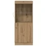 Aparador con Luces LED Roble Artesanal 41x37x100 cm | Foro24.es | Tu tienda online para hogar, jardín y más Foro24.es