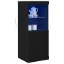 ideshow con luces LED Roble Negro 41x37x100 cm | Foro24.es | Tu tienda online para hogar, jardín y más Foro24.es