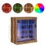 Sideboard con luces LED Madera Vieja 60,5x37x67 cm von , Sideboards - Ref: Foro24-863042, Preis: 71,50 €, Rabatt: -5%%