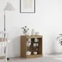 Sideboard con luces LED Roble Artisan 60,5x37x67 cm von , Sideboards - Ref: Foro24-863043, Preis: 77,00 €, Rabatt: -5%%