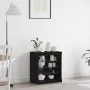 Aparador con luces LED Negro Roble 60,5x37x67 cm | Foro24.es | Tu tienda online para hogar, jardín y más Foro24.es