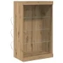 Sideboard con Luces LED de de Roble Artesano 60,5x37x100 cm | Foro24.es | Tu tienda online para hogar, jardín y más Foro24.es