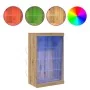 Sideboard con Luces LED de de Roble Artesano 60,5x37x100 cm | Foro24.es | Tu tienda online para hogar, jardín y más Foro24.es