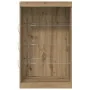 Sideboard con Luces LED de de Roble Artesano 60,5x37x100 cm | Foro24.es | Tu tienda online para hogar, jardín y más Foro24.es