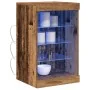 Sideboard de con luces LED Madera Vieja 41x37x67 cm | Foro24.es | Tu tienda online para hogar, jardín y más Foro24.es