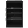 Aparador con Luces LED Roble Negro 41x37x67 cm | Foro24.es | Tu tienda online para hogar, jardín y más Foro24.es
