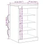 Sideboard de con luces LED Madera Vieja 41x37x67 cm | Foro24.es | Tu tienda online para hogar, jardín y más Foro24.es
