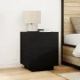 cabinet de noche con luces LED Negro Roble 45x40x55 cm | Foro24.es | Tu tienda online para hogar, jardín y más Foro24.es