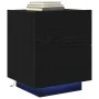 cabinet de noche con luces LED Negro Roble 45x40x55 cm | Foro24.es | Tu tienda online para hogar, jardín y más Foro24.es