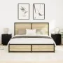 Mesas de Noche con Luces LED 2 pcs Negro Roble 45x40x55 cm | Foro24.es | Tu tienda online para hogar, jardín y más Foro24.es