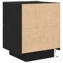 cabinet de noche con luces LED Negro Roble 45x40x55 cm | Foro24.es | Tu tienda online para hogar, jardín y más Foro24.es