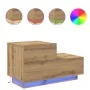 Costurero con luces LED Roble Artesanal 100x36x49 cm von , Nachttische - Ref: Foro24-863064, Preis: 80,50 €, Rabatt: -5%%