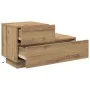 Costurero con luces LED Roble Artesanal 100x36x49 cm von , Nachttische - Ref: Foro24-863064, Preis: 80,50 €, Rabatt: -5%%