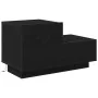 Mesita de Noche con Luces LED Roble Negro 70x36x40.5 cm | Foro24.es | Tu tienda online para hogar, jardín y más Foro24.es