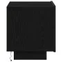 Mesita de Noche con Luces LED Roble Negro 70x36x40.5 cm | Foro24.es | Tu tienda online para hogar, jardín y más Foro24.es