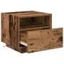 Cabinet de Noche con Luces LED Madera Vieja 40x39x37 cm | Foro24.es | Tu tienda online para hogar, jardín y más Foro24.es
