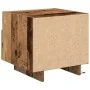 mesitas de noche con luces LED 2 pcs madera vieja 40x39x37 cm | Foro24.es | Tu tienda online para hogar, jardín y más Foro24.es