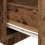 mesitas de noche con luces LED 2 pcs madera vieja 40x39x37 cm | Foro24.es | Tu tienda online para hogar, jardín y más Foro24.es