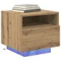 Cabinet de Cama con Luces LED Roble Artesano 40x39x37 cm | Foro24.es | Tu tienda online para hogar, jardín y más Foro24.es