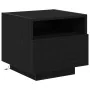 Cabinet de Noche con Luces LED Negro Roble 40x39x37 cm | Foro24.es | Tu tienda online para hogar, jardín y más Foro24.es