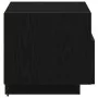 Cabinet de Noche con Luces LED Negro Roble 40x39x37 cm | Foro24.es | Tu tienda online para hogar, jardín y más Foro24.es
