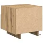 Mesas de Noche con Luces LED 2 pcs Roble Artesanal 40x39x37 cm | Foro24.es | Tu tienda online para hogar, jardín y más Foro24.es