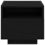 Armarios de Noche con Luces LED 2 pcs Negro Roble 40x39x37 cm | Foro24.es | Tu tienda online para hogar, jardín y más Foro24.es