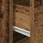 Mesa de Noche con LED Montada en la Pared de Madera Vieja 50x39x41 cm | Foro24.es | Tu tienda online para hogar, jardín y más Foro24.es