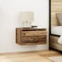 Cabinet de Noche con LED Montado en la Pared Madera Vieja 50x36x30 cm | Foro24.es | Tu tienda online para hogar, jardín y más Foro24.es