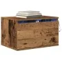 Cabinet de Noche con LED Montado en la Pared Madera Vieja 50x36x30 cm | Foro24.es | Tu tienda online para hogar, jardín y más Foro24.es