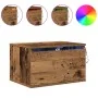 Cabinet de Noche con LED Montado en la Pared Madera Vieja 50x36x30 cm | Foro24.es | Tu tienda online para hogar, jardín y más Foro24.es