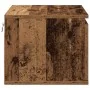 Cabinet de Noche con LED Montado en la Pared Madera Vieja 50x36x30 cm | Foro24.es | Tu tienda online para hogar, jardín y más Foro24.es