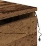 Cabinet de Noche con LED Montado en la Pared Madera Vieja 50x36x30 cm | Foro24.es | Tu tienda online para hogar, jardín y más Foro24.es