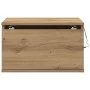 Cabinetes de Noche con Luces LED 2 pcs Montados en la Pared de Roble Artesanal | Foro24.es | Tu tienda online para hogar, jardín y más Foro24.es