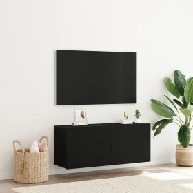 Gabinete de pared para TV Negro Roble 100x30x41 cm Madera engineered von , TV-Möbel - Ref: Foro24-863084, Preis: 69,94 €, Rab...