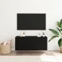 Gabinete de pared para TV Negro Roble 100x30x41 cm Madera engineered von , TV-Möbel - Ref: Foro24-863084, Preis: 69,94 €, Rab...