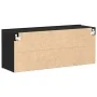 Gabinete de pared para TV Negro Roble 100x30x41 cm Madera engineered von , TV-Möbel - Ref: Foro24-863084, Preis: 69,94 €, Rab...
